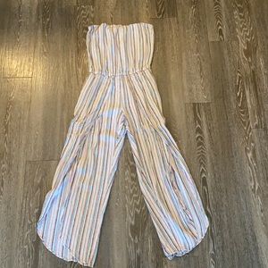 Strapless jumpsuit